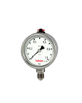 BOURDON TUBE PRESSURE GAUGE NS 63 – TYPE SERIES BA4100 image